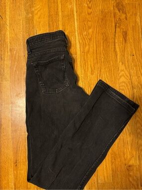 Wrangler Black Bootcut Jeans with Clean Finish